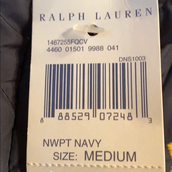 Ralph Lauren vest quilted embroidered logo - Picture 13 of 14